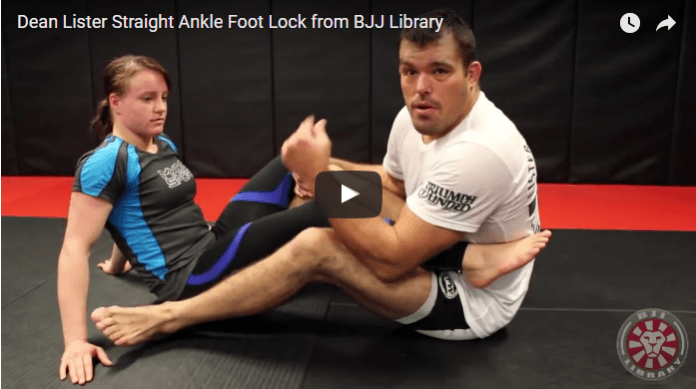 Straight Ankle Foot Lock - Dean Lister
