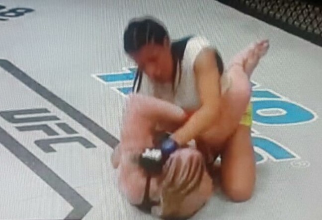 Great armbar from Shevchenko over Pena