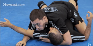 Arm Triangle Choke from Mount