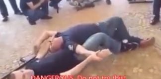 Instructor Choked his Student and almost killed him