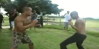BJJ vs Boxing street fight