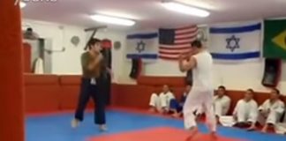 Karate Guy challenged BJJ Guy in a Bare Hands fight