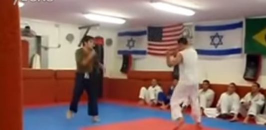 Karate Guy challenged BJJ Guy in a Bare Hands fight