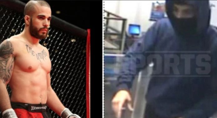Sergio da silva MMA fighter and BJJ Black Belt Arrested for Bank Robbery