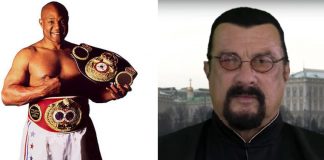 George Foreman Challenged Steven Seagal to a Fight in Las Vegas