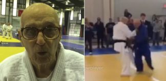 92 yr Old Judoka Still Competing