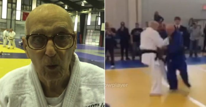 92 yr Old Judoka Still Competing