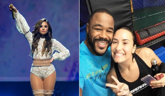 Rashad Evans about Demi Lovato: I Thought She Was Training For a Fight