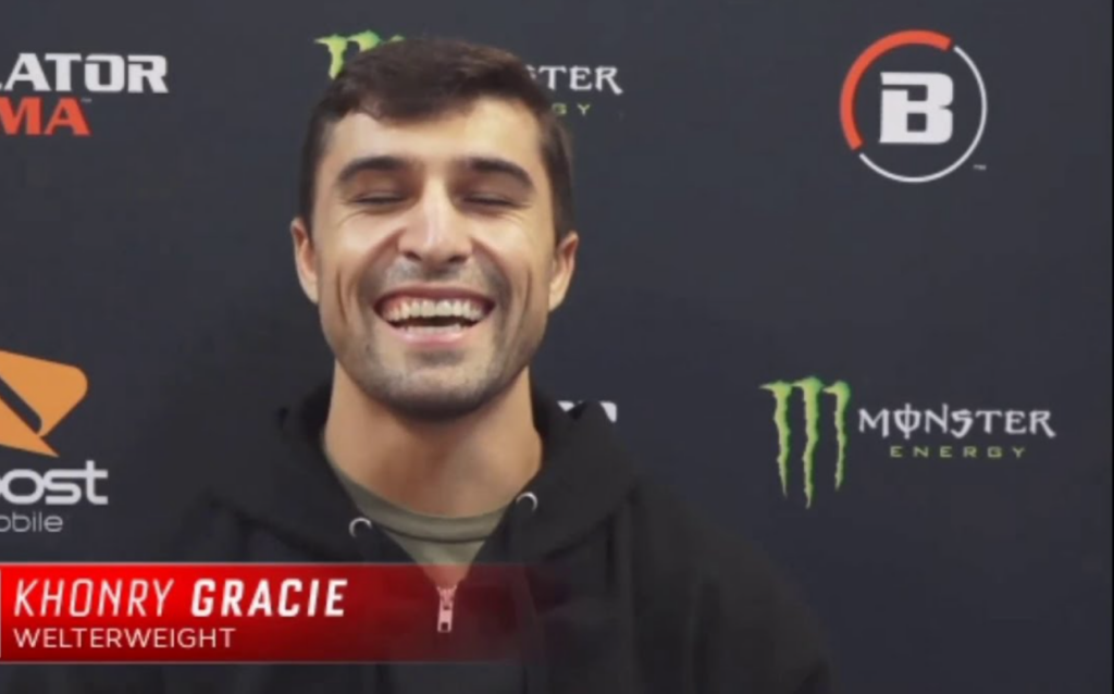 Royce Gracie's Son Khonry Gracie Signs With Bellator