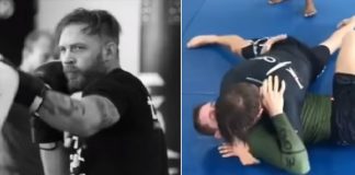 Tom Hardy Training BJJ and MMA for his Next Movie Venom in 2018