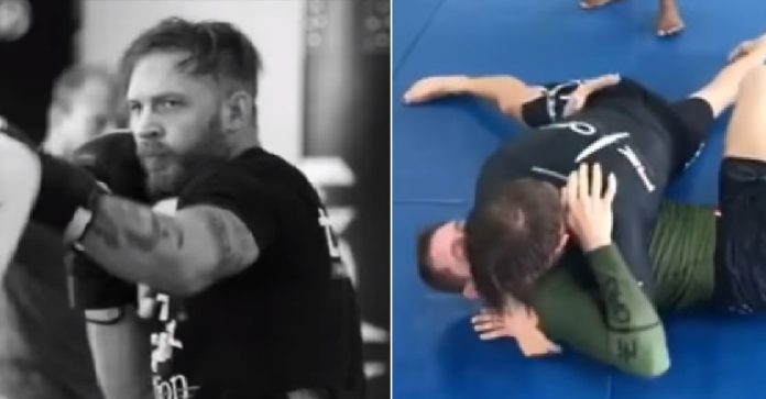 Tom Hardy Training BJJ and MMA for his Next Movie Venom in 2018