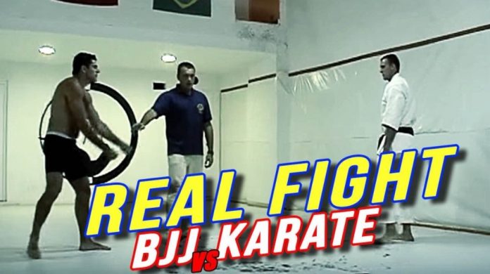 BJJ vs Karate - Karate guy Accepted a Challenge