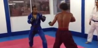 Guy Dojo Stormed BJJ School and Fought a Brown Belt in an MMA fight!