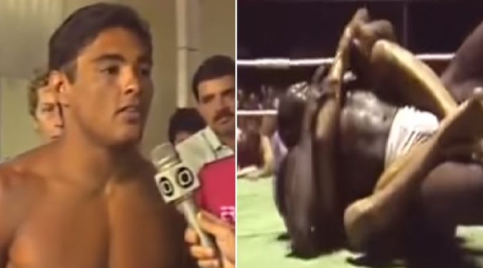 Sick And Rare Rickson Gracie Vale Tudo Footage From The 1980's