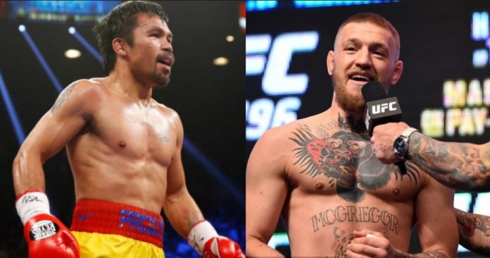 Connor McGregor vs Manny Pacquiao in 2018?