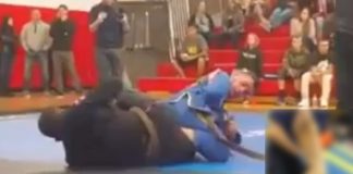 Horribly Broken Foot with a Straight FootLock