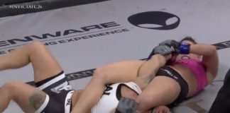 Watch Mackenzie Dern Armbar on Kaline Mendeiros at Invicta FC 26