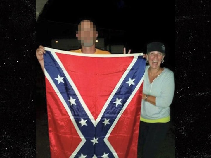 Kimberly Jones Confederate flag