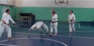 The Worst Fake Martial Arts Demonstration Ever