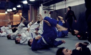 first year of Jiu-Jitsu, BJJ class