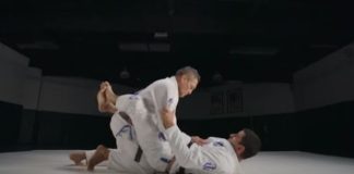 Rickson Gracie Closed Guard Pass with an Arm In Stack Pass