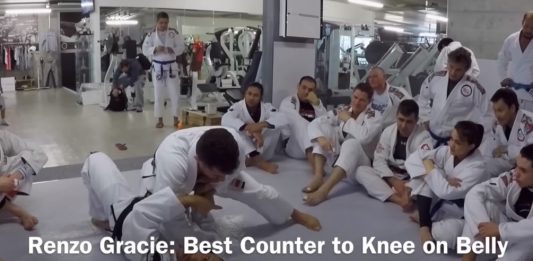 Renzo Gracie's Favorite Knee on Belly Escape