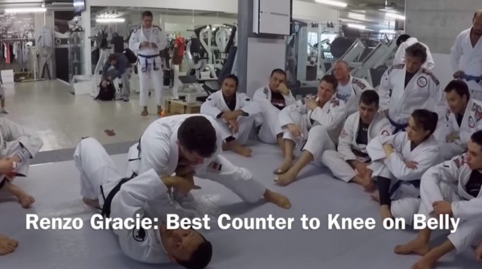 Renzo Gracie's Favorite Knee on Belly Escape