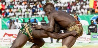 African Martial Arts wrestling