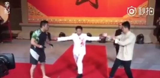 MMA Fighter vs Wing Chun Master Who Goes all Out on Poor MMA Guy