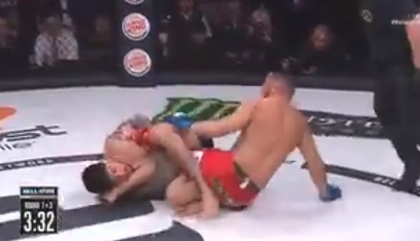 VIDEO: Dillon Danis Guard Pull and Leg Lock on Kyle Walker in his MMA Debut