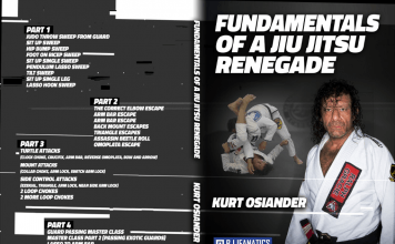 Kurt Osiander DVD Fundamentals of a Jiu-Jitsu Renegade