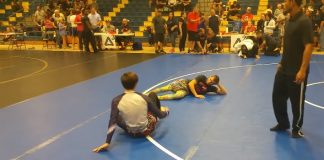 purple belt gets humbled after making fun of Juvenille Yellow Belt