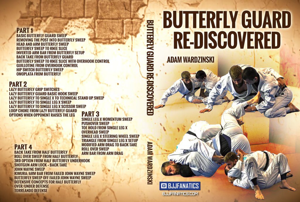 Adam Wardzinski DVD BUtterfly guard Re-Mastered Review Best BJJ DVD 2019