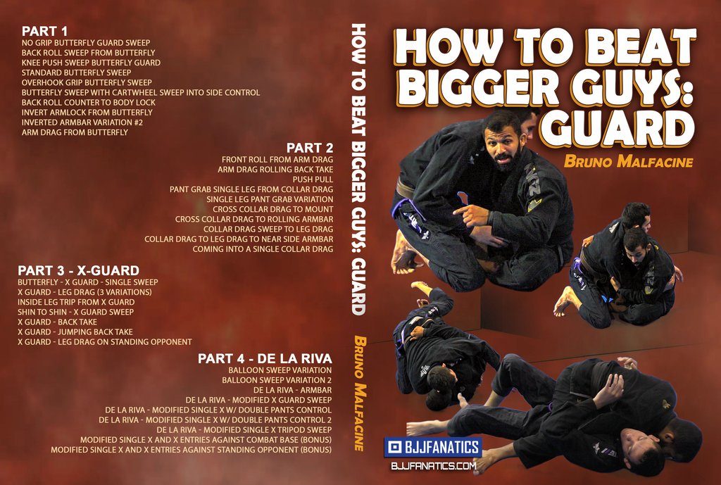 The Best BJJ DVD Of 2019: Bruno Malfacine "How to Beat Bigger Guys: Guard" Instructional 
