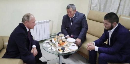 Khabib Meets Putin - Russian President With Some Kind Words For Khabib