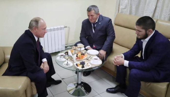 Khabib Meets Putin - Russian President With Some Kind Words For Khabib