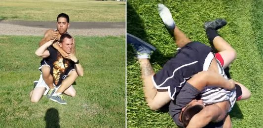 BJJ practitioner beats 2 bullies back to back in a street fight