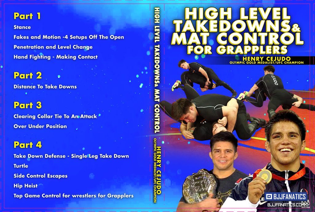 Henry Cejudo BJJ DVD Review - High Level takedowns And Mat Control For grapplers