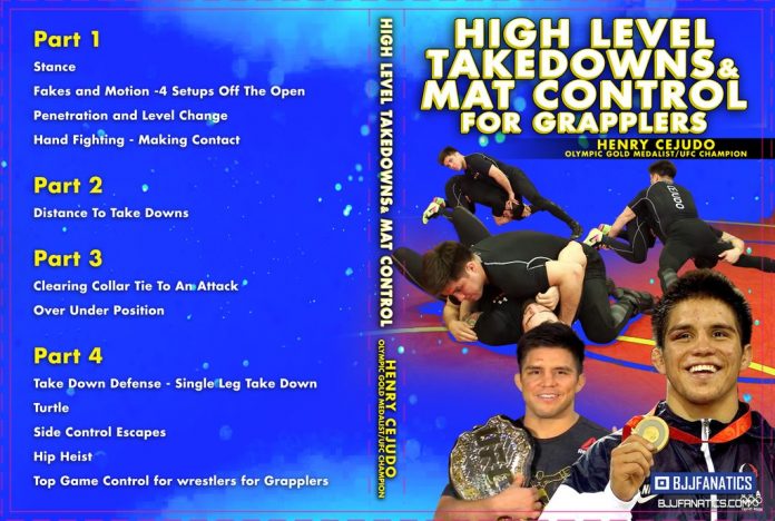 Henry Cejudo DVD Review - High Level takedowns Adn Mat Control For grapplers