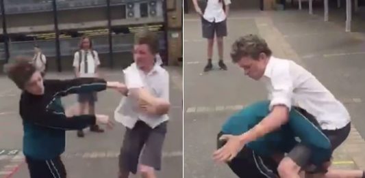 Bullied Teen Who Trains BJJ Stood Up against his Bully After Being punched