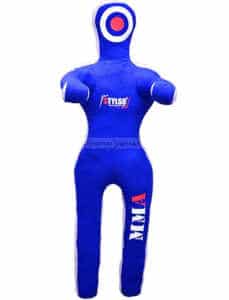 Rox Fit Grappling Dummy Mannequin for MMA Fighter Mixed Martial Arts Training Gym Red/Black/Blue 