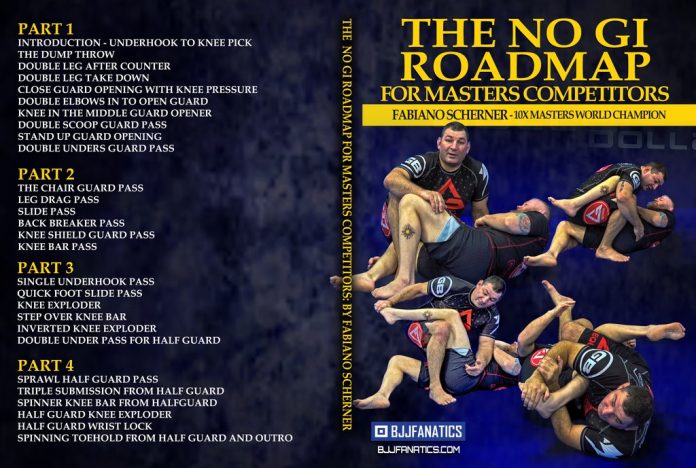Fabiano Scherner DVD THE NO GI ROAD MAP FOR MASTERS COMPETITORS