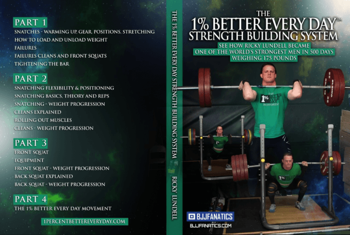 Ricky Lundell DVD 1 % better Every Day