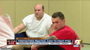 Firefighters In Jiu-JItsu Therapy For Better Mental Health