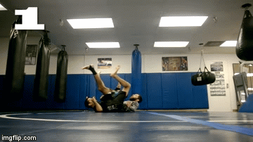 BJJ Transitions to the Truck position from Twister Side Control