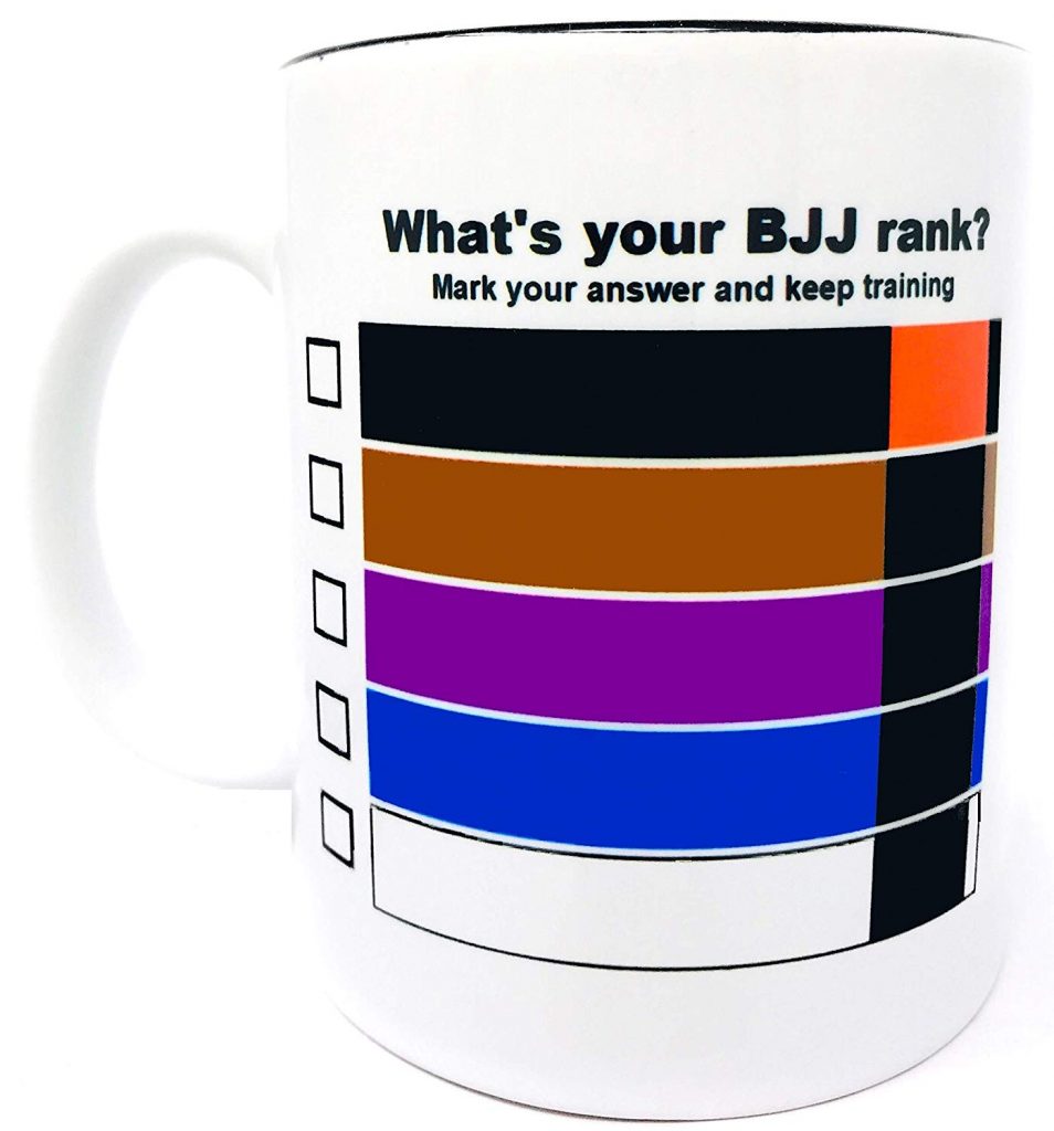 BJJ Ranked Coffee Mug