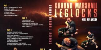 Brand New Neil Melanson DVD Instructional Ground Marshall Leg Locks