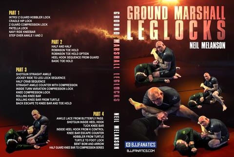 Brand New Neil Melanson DVD Instructional Ground Marshall Leg Locks