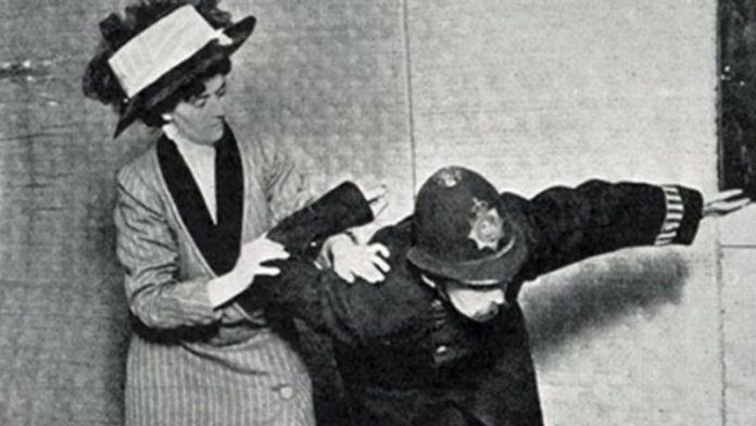 Suffragette Jiu-Jitsu For Women's Right to Vote