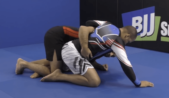 Attacking From the BJJ Dogfight Position From Half Guard